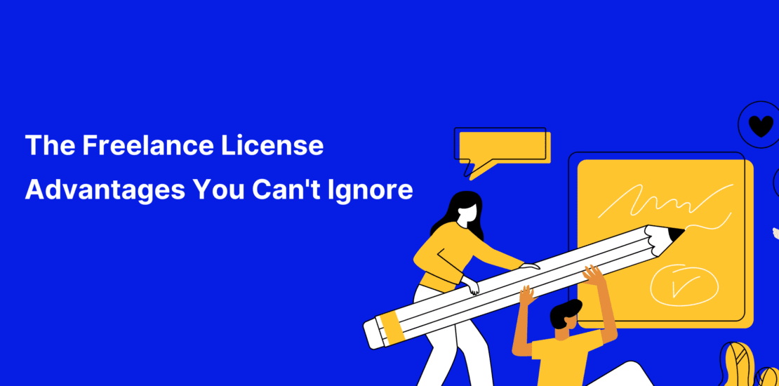 freelance license advantages
